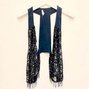 Beaded | Sequin Vest